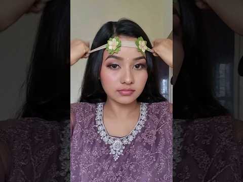 The Best hack for Fake Short hair in simple way 🙈👍 #hairstyle #shorts #youtubeshorts