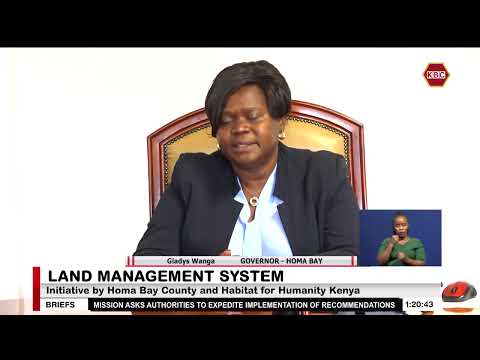 Land management systems : Homa Bay County residents to know the land status