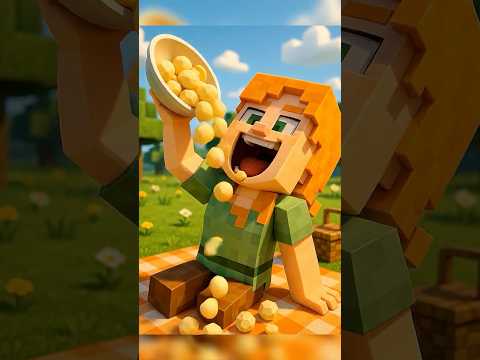 Битва за пельмени! 🥟😂 #funnyshorts #minecraft