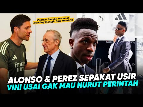 Jadi Pemain Kok SEMAUNYA SENDIRI!!! Xabi Alonso Usir Vinicius Dari Real Madrid Usai Bikin Drama