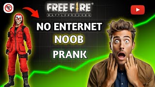 NO INTERNET PRANK WITH // READ CRIMINAL | GARENA FREE FIRE