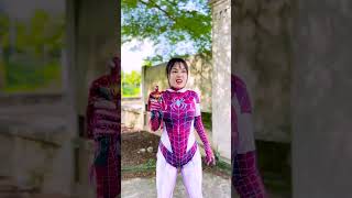 Alpha Hero helps Spider Man get a GIFT that makes his teammates regret #short#spiderman #alphahero