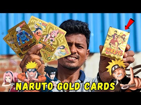 Unboxing! Naruto Gold Cards!🔥| இதுல அப்படி என்ன Cards இருக்கும்! | Rare Cards