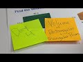 Volume of Prisms and Formulas