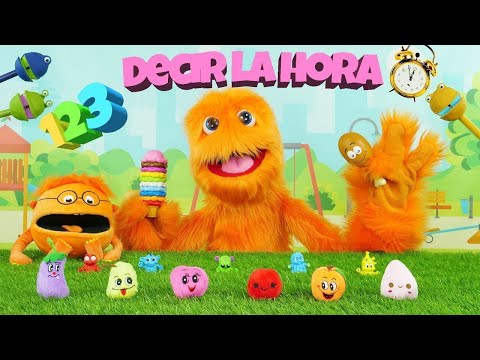 Fuzzy aprende a contar y cómo decir el tiempo! ¿Tiempo de contar para los niños 😄