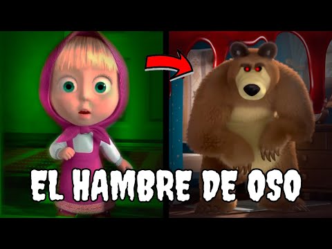 🎃 CREEPYPASTA DE MASHA Y EL OSO "EL HAMBRE DE OSO"