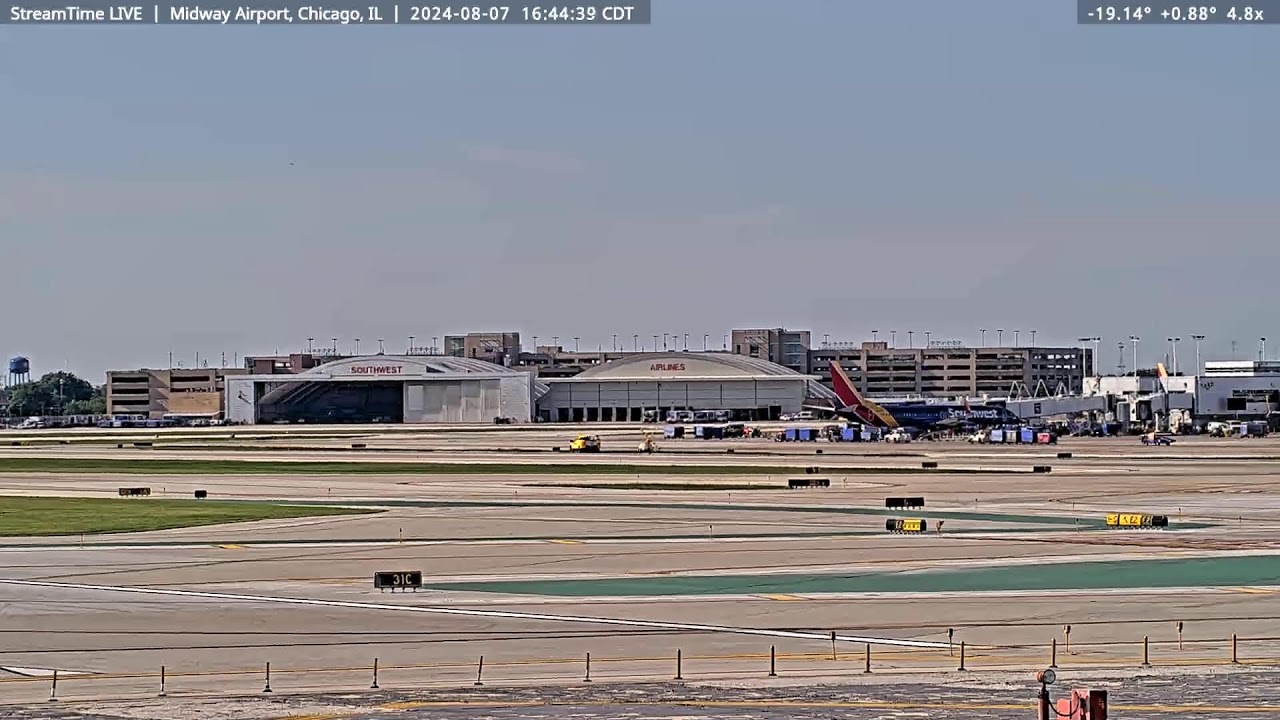 Midway International Airport webcam