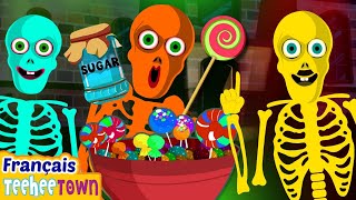Surprise squelette ! Johny Johny Yes Papa Spécial Halloween 🎃👻 | Teehee Ville