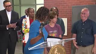 DC Mayor Muriel Bowser remarks at Back to School event