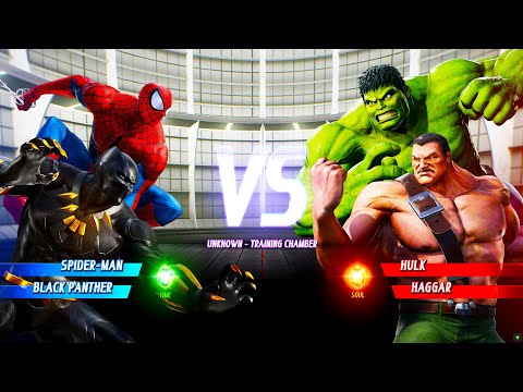 OGGY VS. SHINCHAN HULK & HAGGER VS.  BLACK & SPIDER-MAN FIGHT