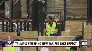 Trump’s sweeping new tariffs go into effect