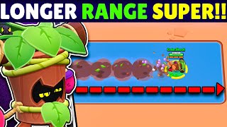 Trunk's Super Range Gets Increase On water!?? | Mythbusters Brawl Stars #starrpark