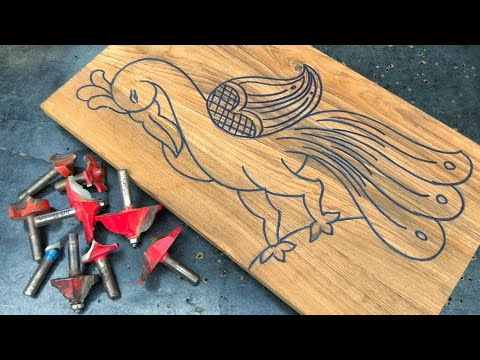Very Easy Wood Carving Bird Tutorial