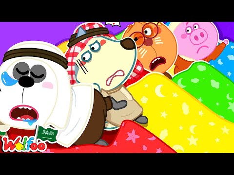 PANDO، أرجوك توقف عن الشخير! - WOLFOO وتين إن ذا بيد @wolfooinarabic
