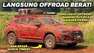 SI CROSSTREK SEKARANG TIDAK TAKUT DIAJAK OFFROAD BARENG JIMNY FORTUNER & PAJERO SPORT!