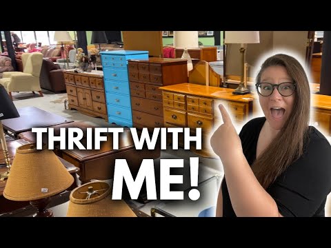 I’m Out of Furniture to Flip… So I Went Thrifting & You Won’t Believe What I Found!