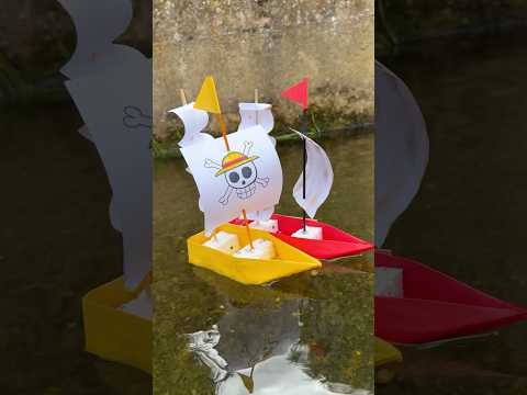 CARRERA BARCOS DE PAPEL…⛵️🏁 @sralvarito9829  #humor #comedia #shorts