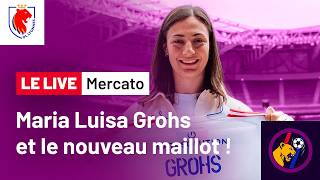 🔴🔵 Live actu OL Lyonnes 🦁 - Nouveau Maillot & Mala Grohs : un gros coup ?