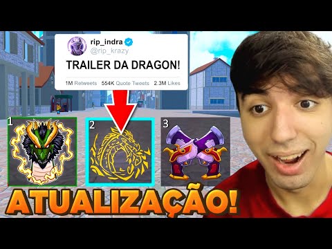 TRADUZI O TRAILER DA ATUALIZAÇÃO DO BLOX FRUITS!