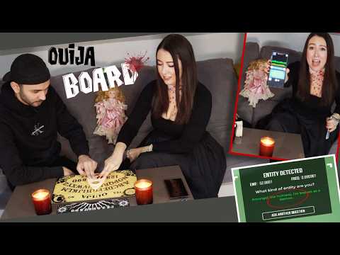 TAKİPÇİLERİM SEÇİYOR: Yeni Lanetli Bebeğimle OUIJA BOARD denedik! | Hayalet Çubukları | Ghost Radar