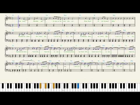 Sia — Titanium Megan's V3rsion (Piano Sheet Music)