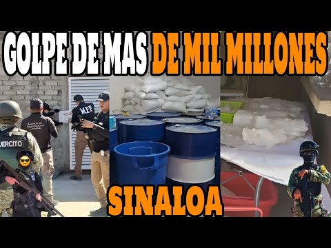 Otro aseguramiento millonario en Sinaloa