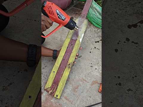 இப்படி கூட கிரிக்கெட் Bat செய்யலாமா!🔥 Cricket Bat Making at Home🏏 #shorts