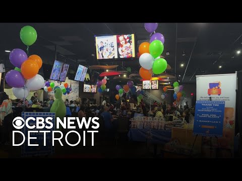 YouTube video thumbnail: Michigan-Based Nonprofit Brings Movie Magic to Kids Fighting Cancer