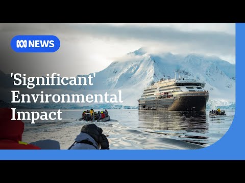 YouTube video thumbnail: Antarctica is a Growing Tourist Hotspot. But Getting There Comes at a Cost