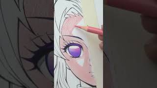 SHINOBU Kochō COLORING PROCESS 【イラストメイキング】