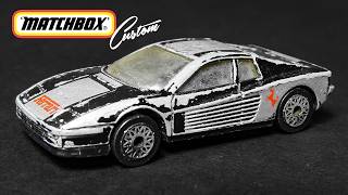 Matchbox Ferrari Testarossa Custom Restoration