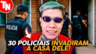 Yuri22 tem casa INVADIDA por mais de 30 policiais após trote de fã