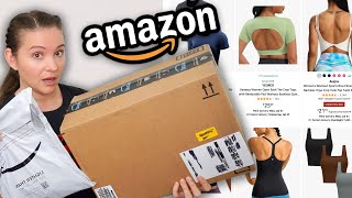 I Tried ALL the Best Amazon Workout Tops