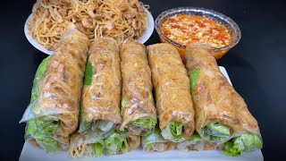 Tuyệt chiêu làm BÌ CUỐN chấm với nước mắm ngon hết sẩy | GỎI CUỐN BÌ