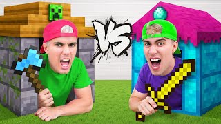 BUNKER DE MINECRAFT $1 VS $1000 !!