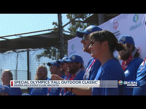 YouTube video thumbnail: Special Olympics Kansas Hosts Fall Outdoor Classic in Wichita