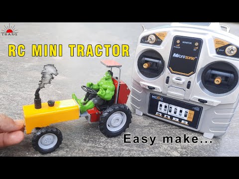 Diy remote control mini tractor | Mini tractor