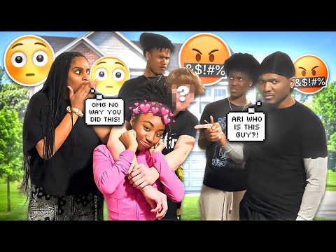 I SNUCK A BOY IN THE HOUSE👩🏽‍❤️‍👨🏽😘 ** MY PARENTS CAUGHT ME😰 **