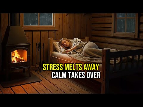 Rain & Fireplace ASMR | Soothing Nature Sounds for Deep Sleep & Calm Mind 🌧️