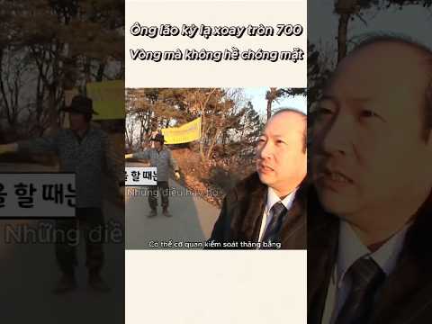 Ông lão kỳ lạ xoay tròn 700 vòng mà không hề chóng mặt | những điều ho