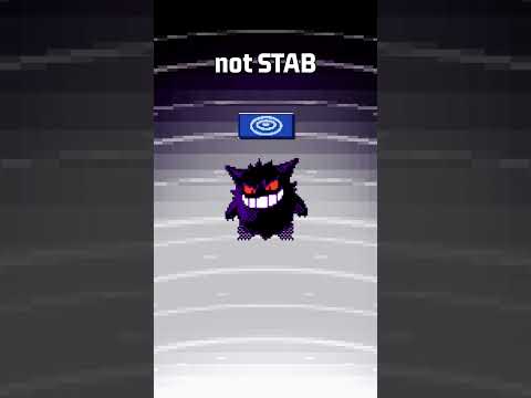 Why Gengar didn't use Ghost moves #shorts