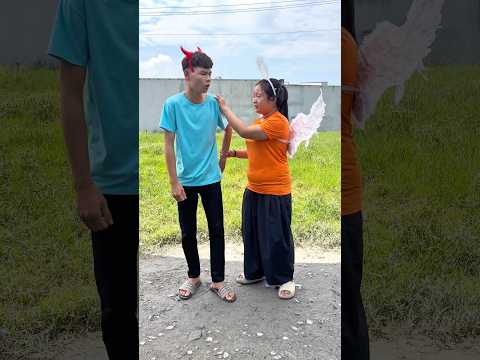 Hoán đổi ác quỷ và thiên thần #shorts #viralvideo
