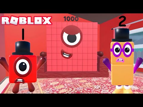 Numberblocks ESCAPE EVIL 1000's HOUSE Obby | Roblox