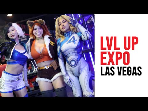 THIS IS LVL UP EXPO 2025 LAS VEGAS COMIC CON LVLUP BEST COSPLAY MUSIC VIDEO BEST COSTUMES ANIME EXPO