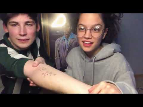 ASMR ~ Friends Drawing on Each Other’s Arms {feat. ASMRNode} Reupload of Deleted Vid