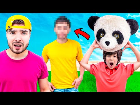 LE QUITÉ la CABEZA a PANDA !!