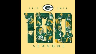 Green Bay Packers   100 Seasons logo