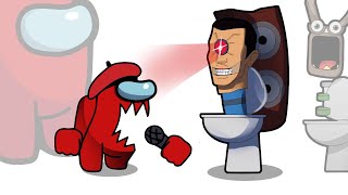 Mini Crewmate Kills Skibidi WUBBOX part 3 | Among Us