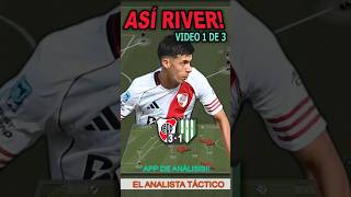 LOS PIBES AL ATAQUE (Video 1 de 3 ) #riverplate #coudet #gallardo #futbol #analisis