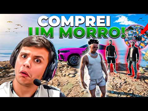 PAULINHO COMPROU o MORRO DO BOLSONARO e DEU TRETA!😨 GTA RP (Modder clips)